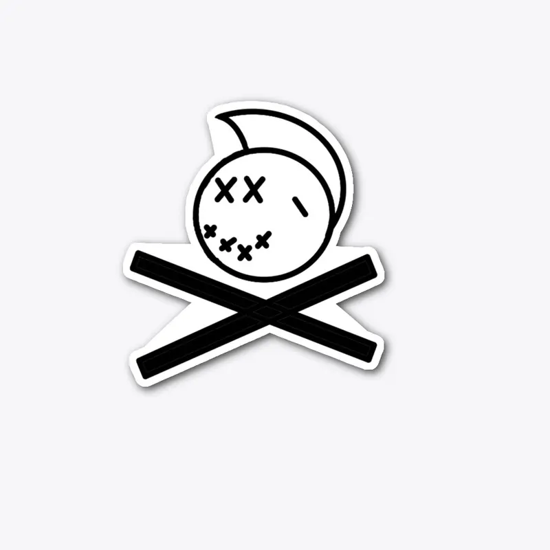 Pirate Logo Sticker